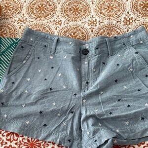 LOFT Blue Star Pattern Women's Shorts